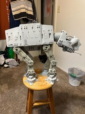 Vintage Kenner Star Wars Imperial AT-AT Power Of The Force 1997